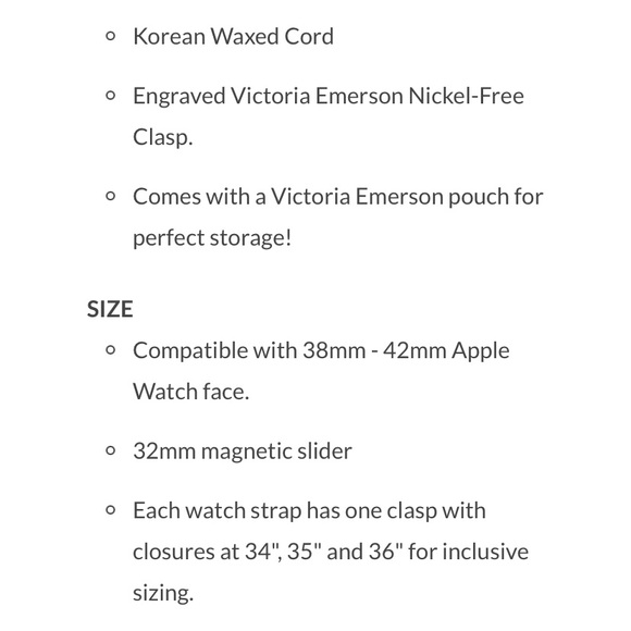 Victoria Emerson smart watch band silver - Picture 8 of 8